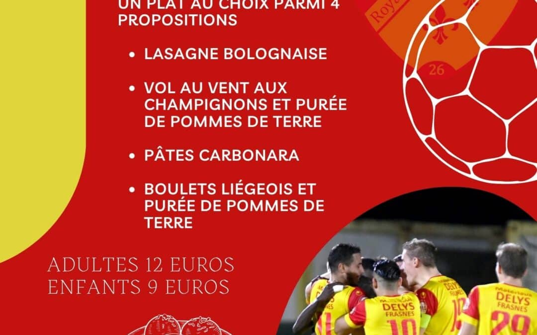 Repas des supporters le 18 mars