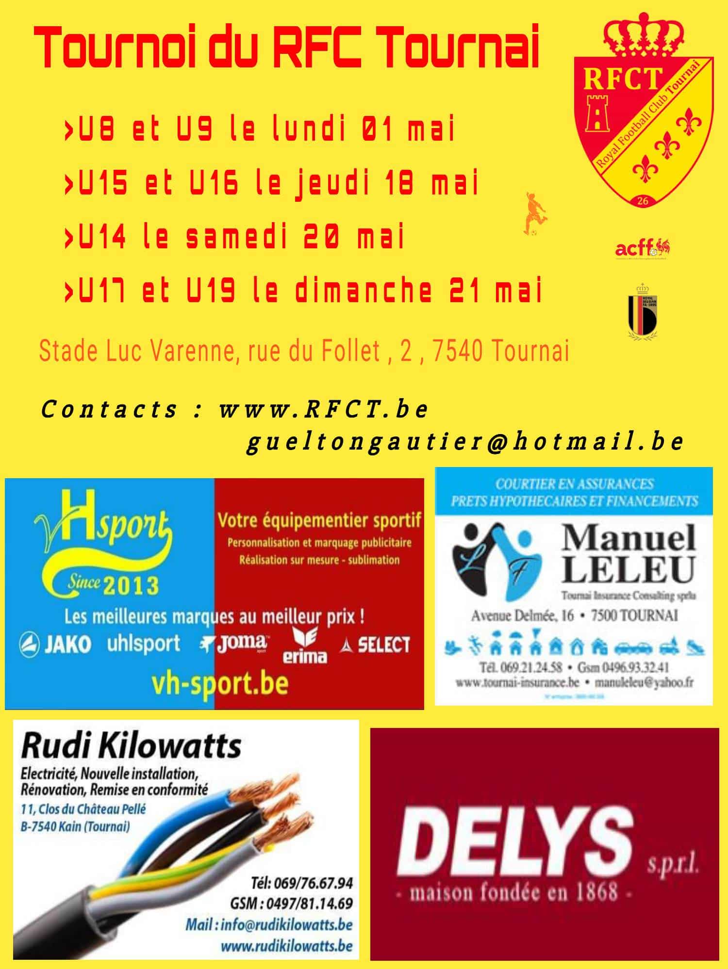 Tournois d’été du RFC Tournai