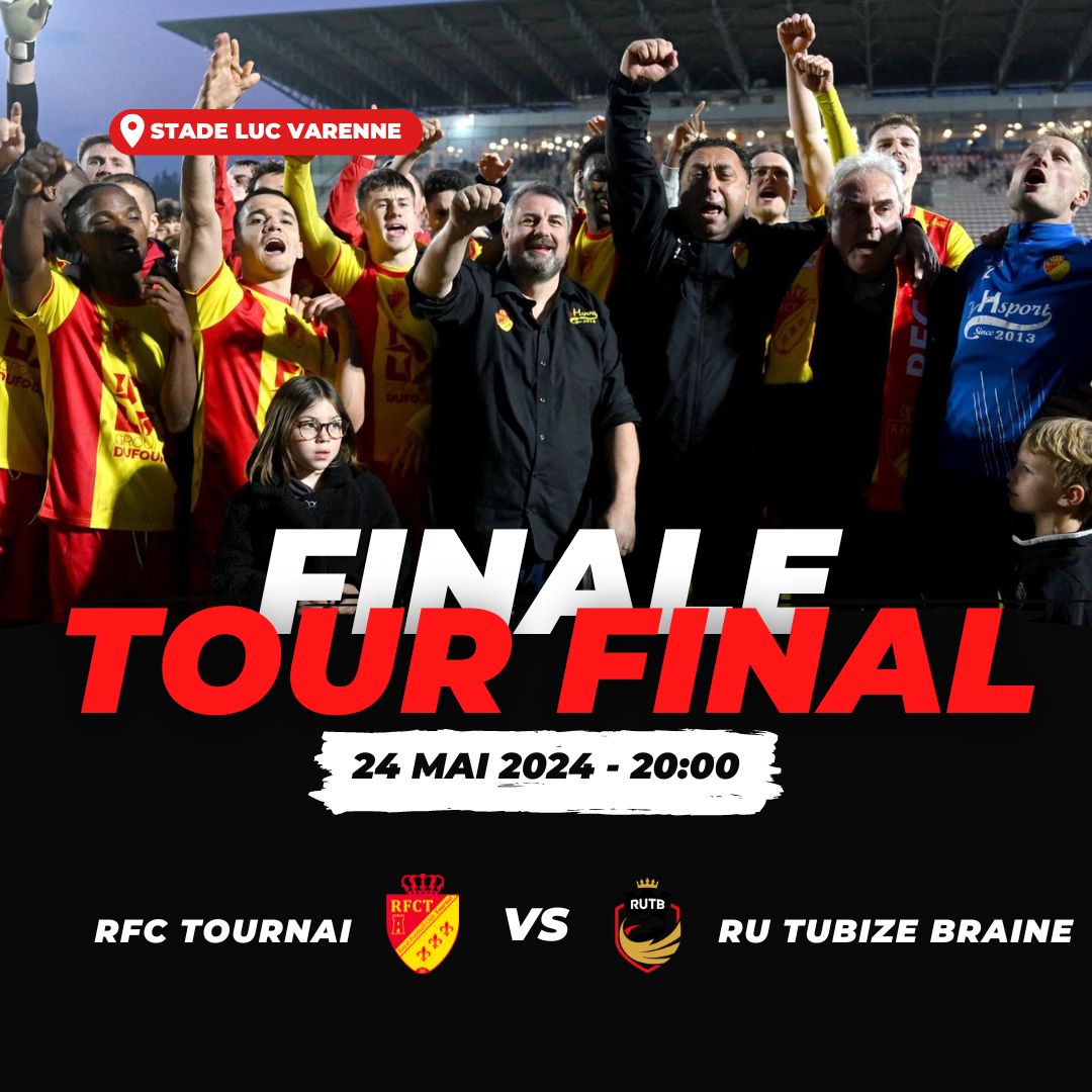 Finale des vainqueurs : RFC Tournai – RU Tubize Braine